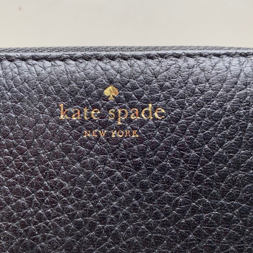 kate spade black wallet